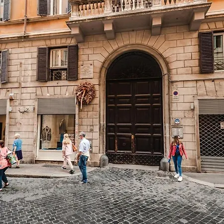 דירה La Magnolia A C Balcony Office Piazza Navona Spanish Steps *